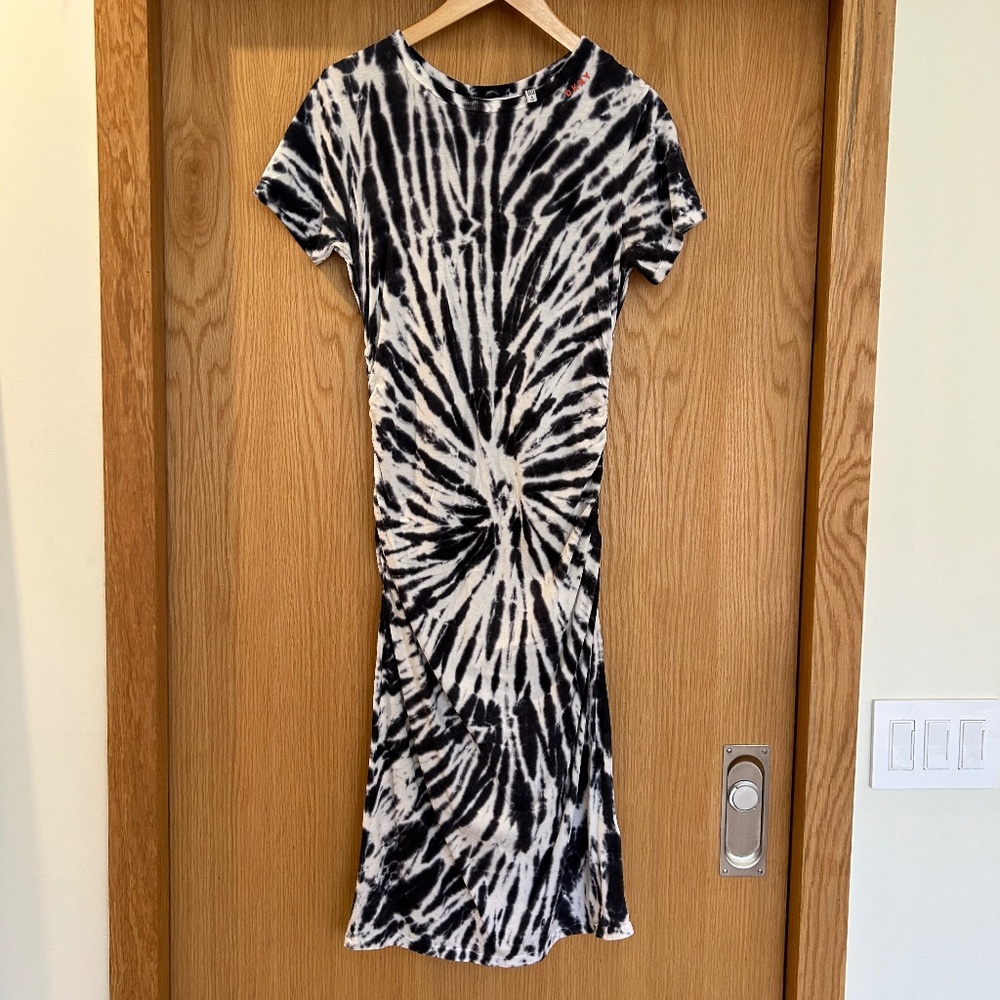DKNY Tie-Dye Midi Dress